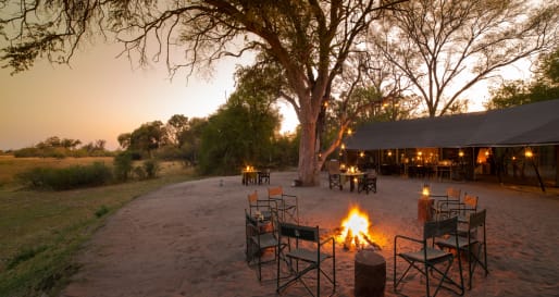 Machaba Camp camp fire