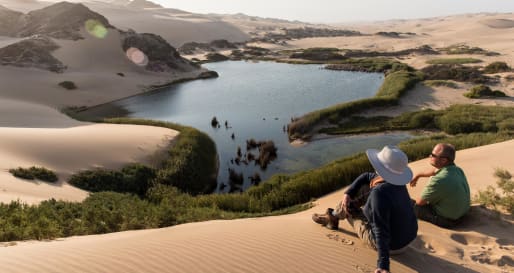 Desert landscapes near Hoanib Skeleton Coast Camp - Southern Africa Uncovered