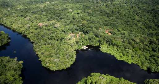 Aerial View - Cristalino Jungle Lodge