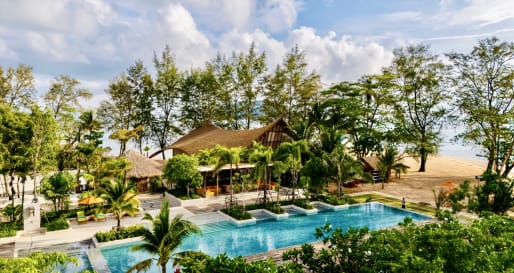Pool view  