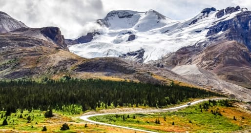 Columbia Icefield - Ice Explorer Glacier Tour