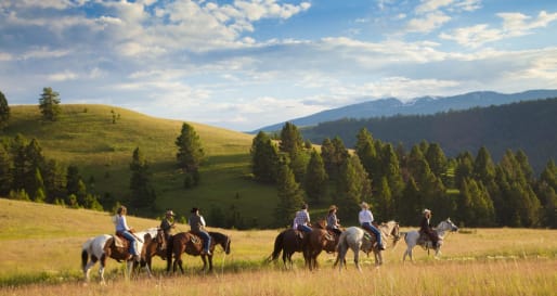 Ranch at Rock Creek riding  - West Coast Canada to the Wild West