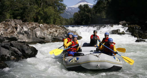 Rafting  - Rafting on the Trancura River