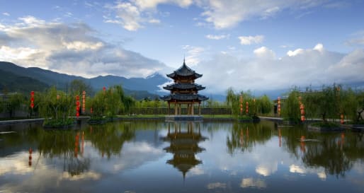 Pagoda at Lijiang - Rural China