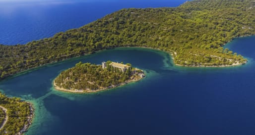 St Mary's Monastery - Mljet National Park