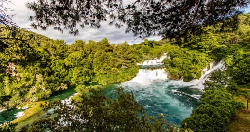 Waterfalls of Krka National Park and Šibenik 