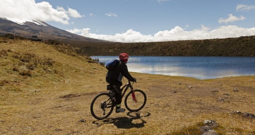 Biking    - Mountain biking at Hacienda Zuleta