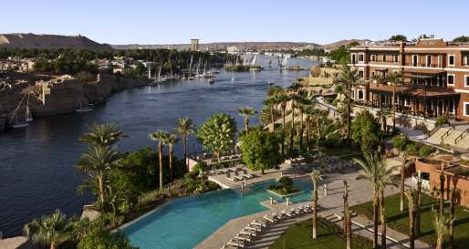 Riverside Setting - Sofitel Legend Old Cataract Aswan