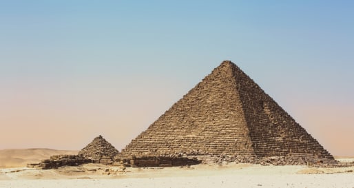 Pyramid Sunrise - Cairo