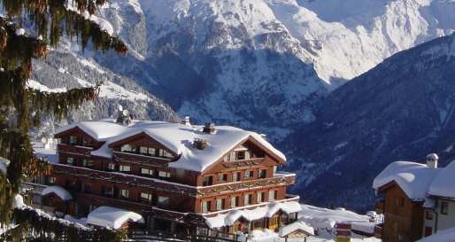 The beautiful ski to Rond Point des Pistes - Courchevel 1850