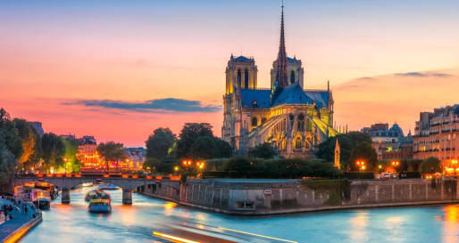 Cruise past Notre Dame - Private cruise on the Seine