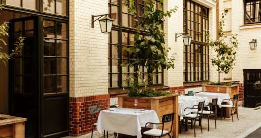 Restaurant outside  