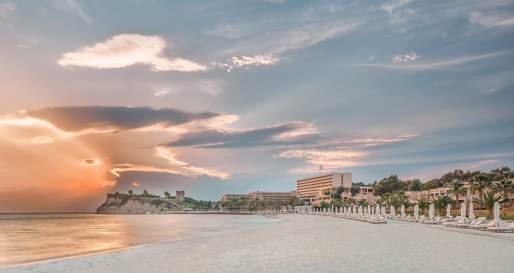 Sani Beach Sunset - Sani Beach