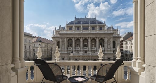 W Budapest - balcony  