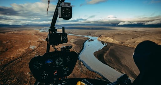 Geothermal Helicopter Tour 