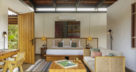 Bedroom Space - Bori Safari Lodge  