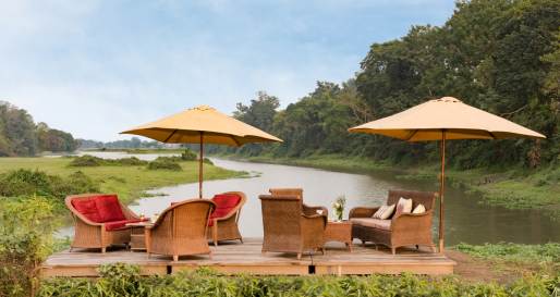 Riverside seating
