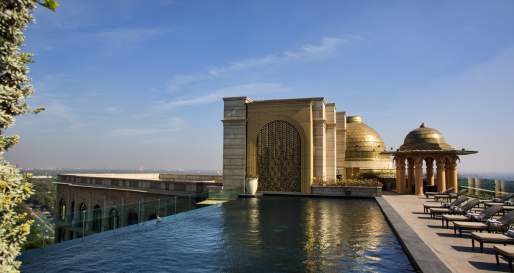 Rooftop Pool - The Leela Palace New Delhi