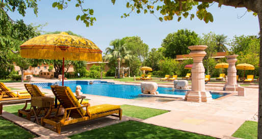 Swimming Pool - The Oberoi Rajvilas