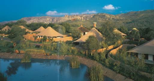 Aerial View - The Oberoi Vanyavilas