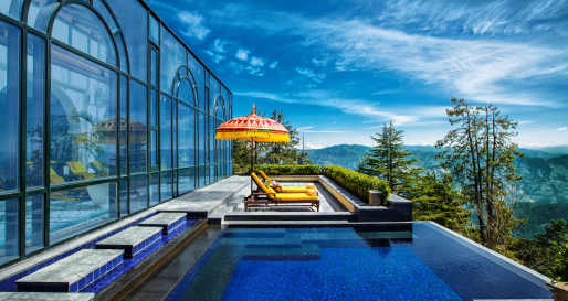 Pool - Wildflower Hall, Shimla in the Himalayas an Oberoi Resort