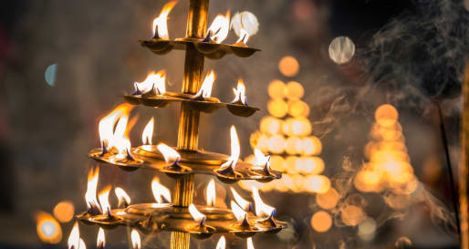 Evening Aarti Ceremony - Varanasi