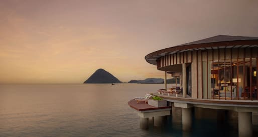 Sea Villa Exterior close up view  