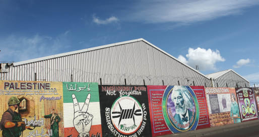 Belfast Political Mural 
