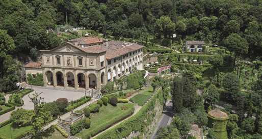 Aerial view - Belmond Villa San Michele