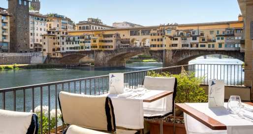 Picteau Lounge terrace - Hotel Lungarno