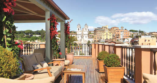 Roof terrace - Portrait Roma
