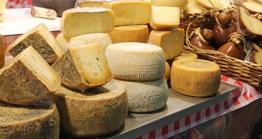 Aged pecorino toscano 