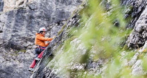 Via Ferrata in the Dolomites 