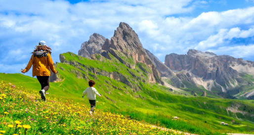 Dolomites kids   