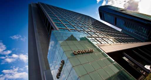 Conrad Tokyo, Exterior