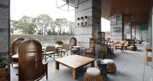 Breakfast terrace - Palace Hotel