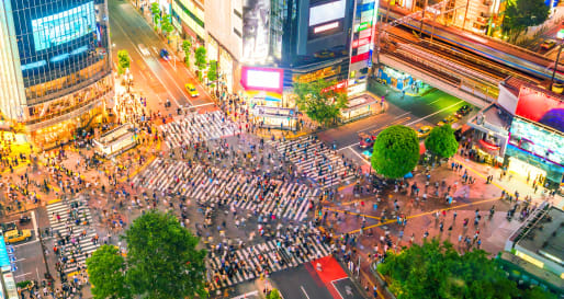 Shibuya Crossing Tokyo 