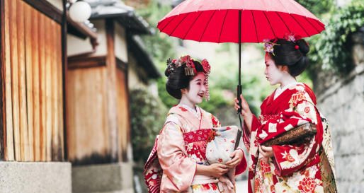 Geisha in Kyoto     