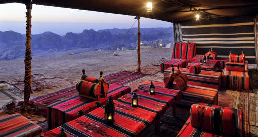 Bedouin Tent - Petra Marriott 