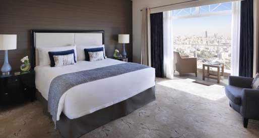 Deluxe Suite Bedroom - The Four Seasons Amman