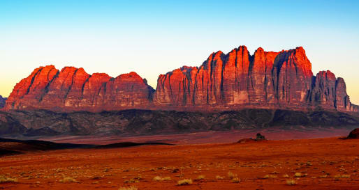 Desert Scenery - Jeep Ride in Wadi Rum
