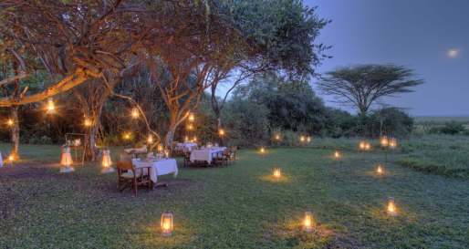 Dining - Bateleur Camp at Kichwa Tembo