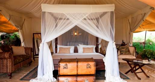 Bed - Cottar's 1920 Safari Camp