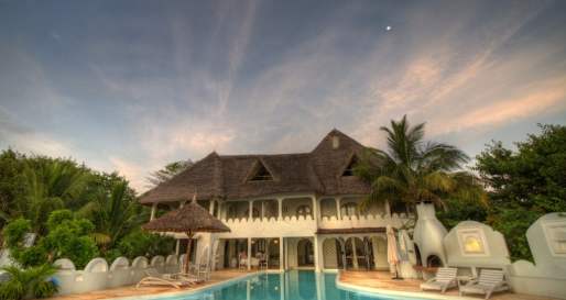 The main house