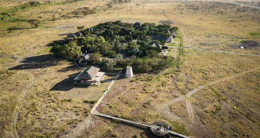 Aerial View of Segera    
