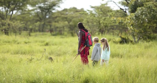 Kids bush walk   