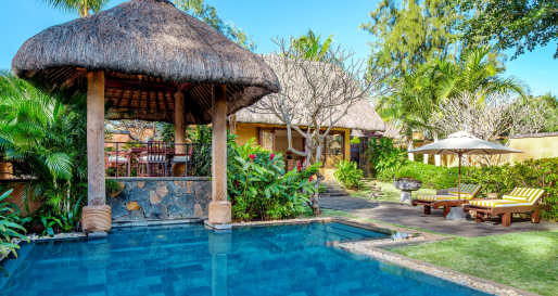 Luxury Villa Pool - The Oberoi Mauritius
