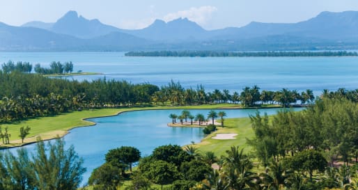 Golfing in Mauritius 