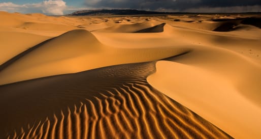 Gobi Desert Sand Dunes 