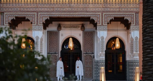 Evening Views - La Mamounia